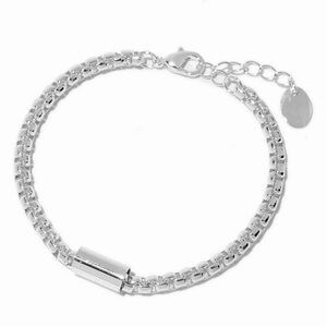 Claire's Shiny Silver Bracelet